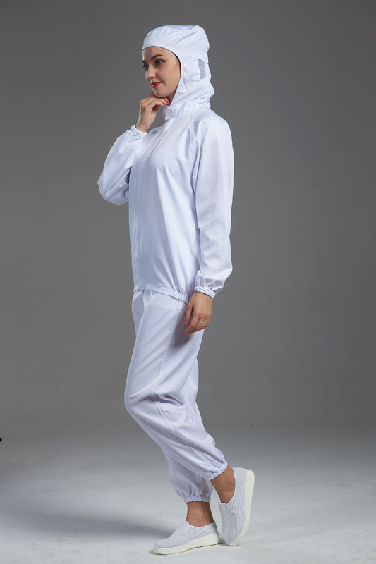 Comed Fabric Clean Room Outfit CE Approved With Hooded Jacket And Pants