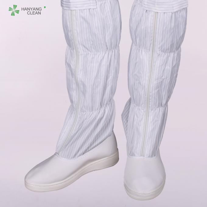 Antistatic esd cleanroom pvc booties working safety long boots