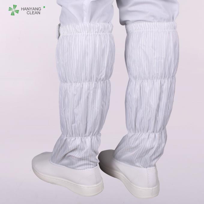 Pharmaceutical PVC sole work shoes safety booties antistatic ESD