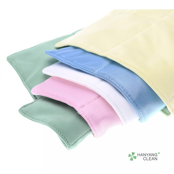 ESD Anti Static Microfiber Cleaning Cloth Blue Green Yellow Color Available
