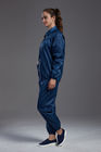 Dark Blue Unisex Esd Antistatic cleanroom Jacket and pants , sterilization and dust free