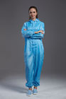 Autoclaved Dust Proof Overalls Reusable Gown Humanized Design For SMT Workshop