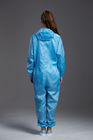 Microelectronics Anti Static Garments Hooded Coveralls Dust Protection Clothing