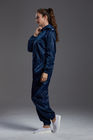 Safety Anti Static Coverall With Straight Open Button Lapel Gown Style