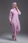 Food Processing Garment Resuable yellow hooded coverall pink durable in food processing Workshop