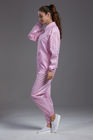 S-5XL Food Processing Clothing , Antistatic Overalls Excellent Tensile And Aging Resistance