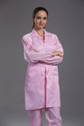 Reusable Pink Food Processing Clothing Two Pieces Non Toxic No Radiation