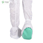 Electronics clean room reusable and washable white stripe shoes soft sole antistatic ESD anti-slip shoe covers