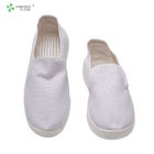 Unisex gender anti static safety cleanroom PU canvas shoes working esd safety shoe