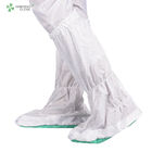 Workshop Dust-free esd anti static work boots Cleanroom safety long booties with soft anti slip sole