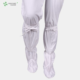 Lint Free Clean Room Accessories Esd Rated Boots With 100% CPE Material