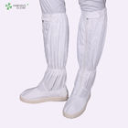 OEM medical Cleanroom autoclavable ESD Safety shoes with esd PVC outsole long antistatic booties