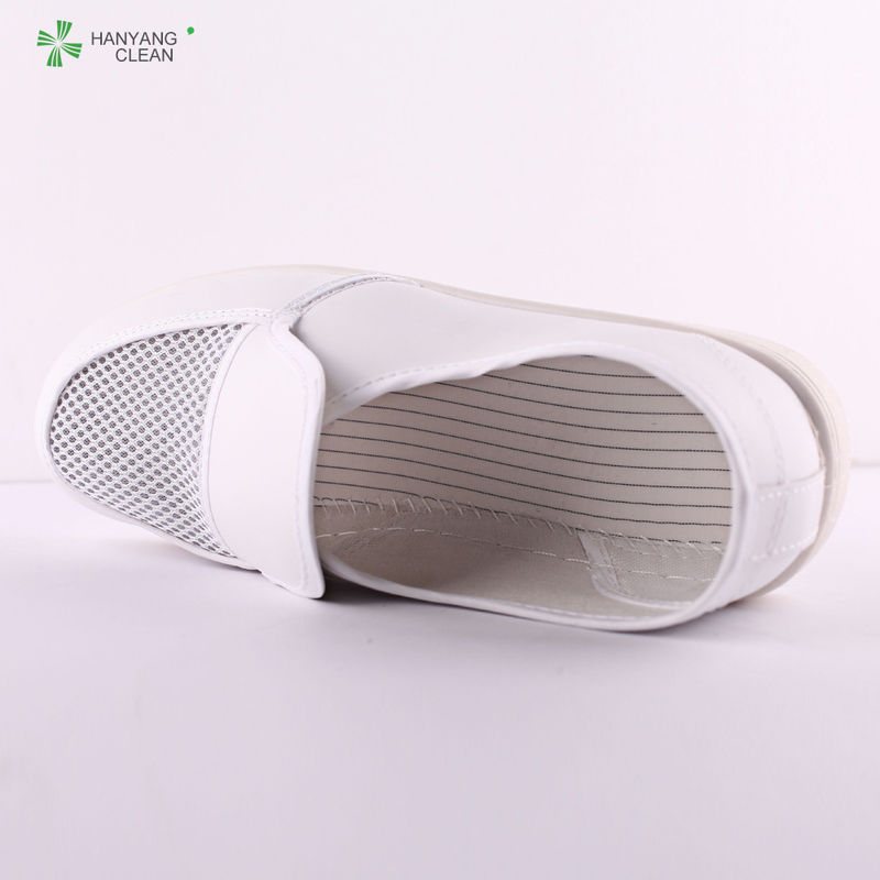 Dust Free Anti Static Accessories , Pvc Mesh Esd Cleanroom Shoes CE Approved