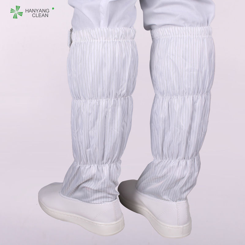 Comfortable Clean Room Booties Anti Static With Standard Or Non - Skid Bottoms