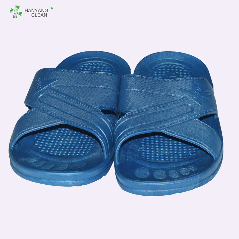Multi Color Soft Anti Static Slippers Safety Shoes With Rubber Outsole Material