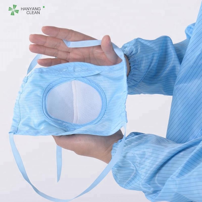 Anti Static Cleanroom Face Mask 3D Dust Respirator Unisex ESD Breathable