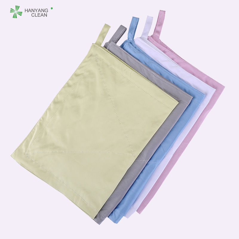 3 layers microfiber lint esd anti static lint free cleaning cloth