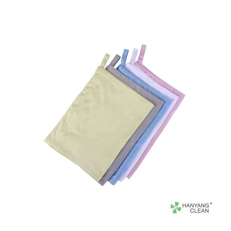 Comfortable Cleanroom Lint Free Cloth , Lint Free Lab Wipes Size Customized