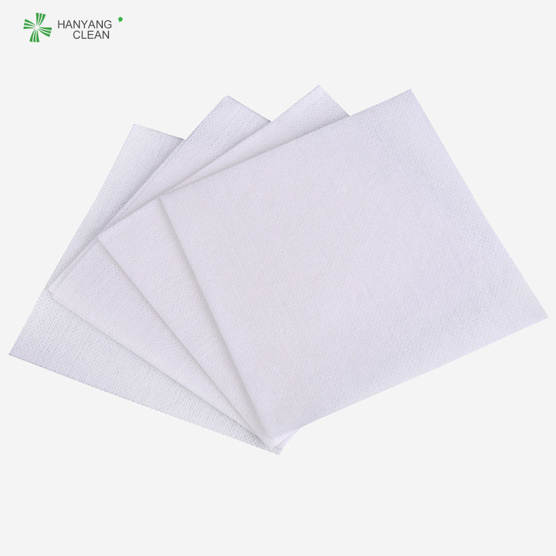 Cleanroom Static Free Wipes Super Absorbency For Medicine Industrial