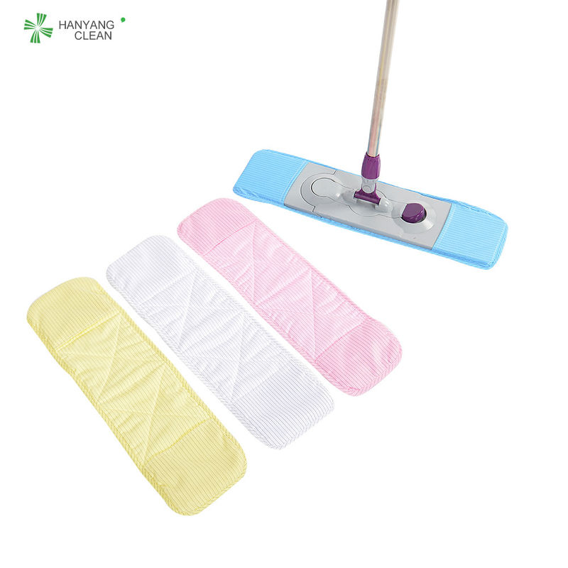 Cleanroom Protection Anti Static Dust Mop With 52*15cm Mop Head Size