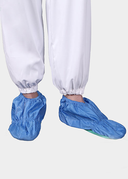 PP Material ESD Anti Static Washable Shoes Cover For Cleanroom