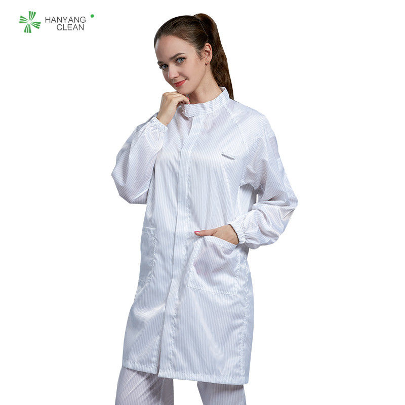 Autoclavable Sterilization Clean Room Coats With Carbon Fiber For