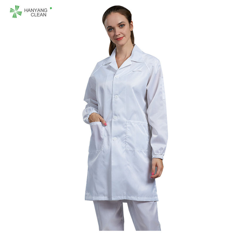 Autoclavable Sterilization Clean Room Coats With Carbon Fiber For