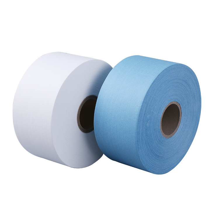 Heavy Duty Industrial Paper Clean Room Wipes Roll Nonwoven Woodpulp ...