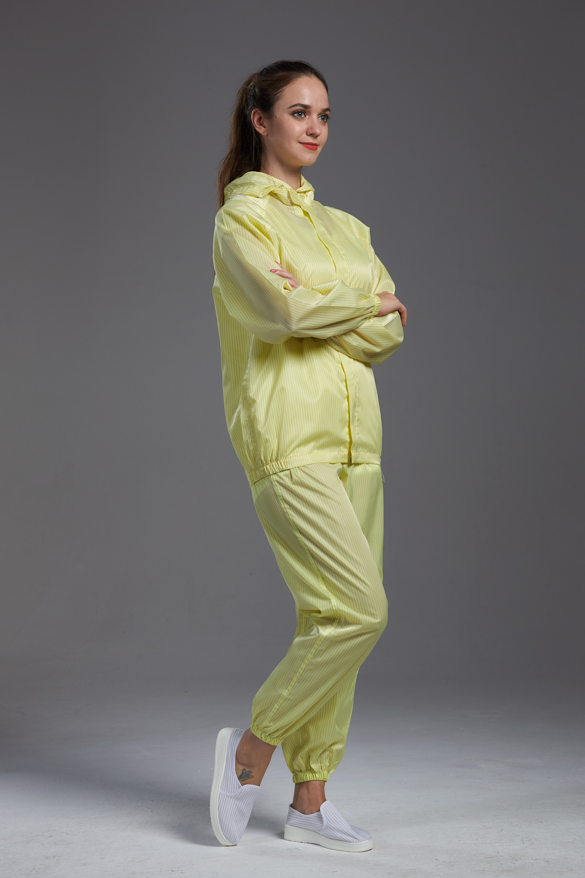 Anrti static ESD Jacket workwear reusable autoclave sterilized with