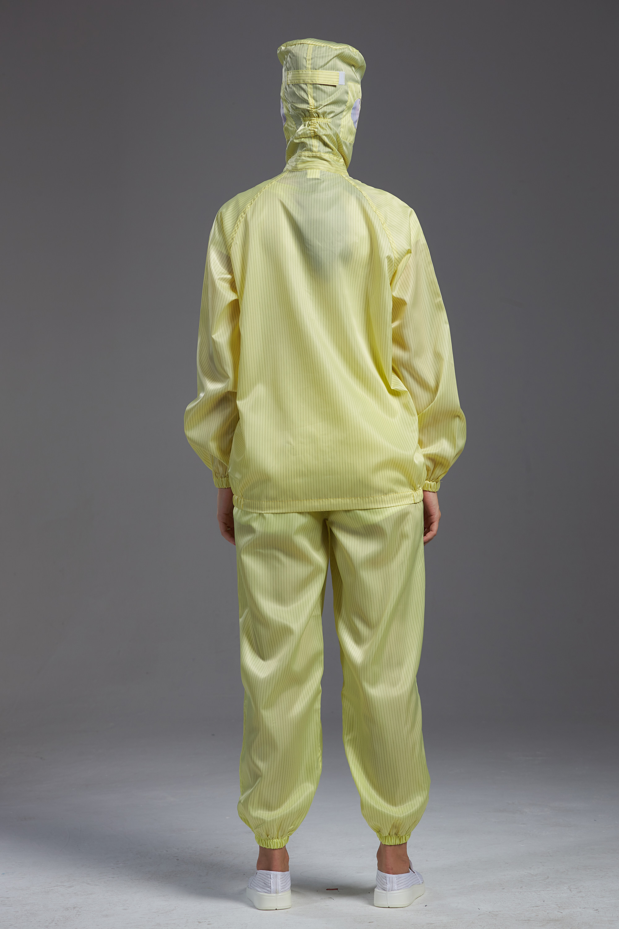 Customized Color ESD Clean Room Garments , Anti Static Workwear Clothing